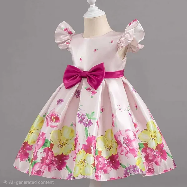 Pink_Georgette_Kids_Dress_For_Girls