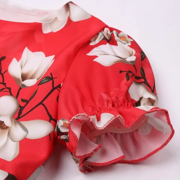 Red_Georgette_Kids_Dress_For_Girls
