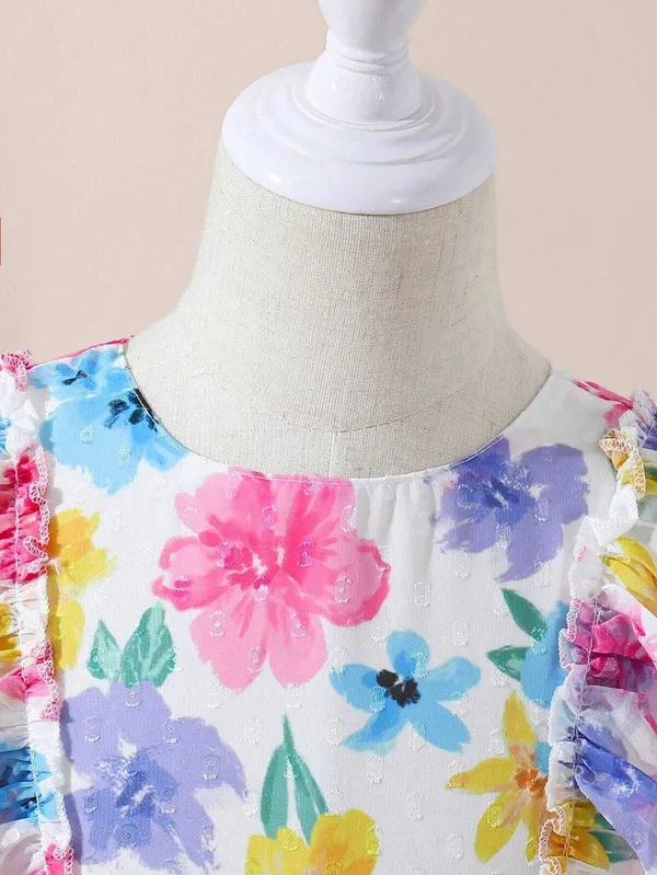 Multi_Georgette_Kids_Dress_For_Girls
