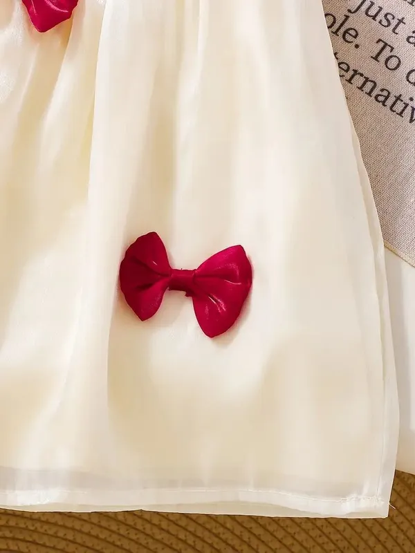 Cream_Georgette_Kids_Dress_For_Girls