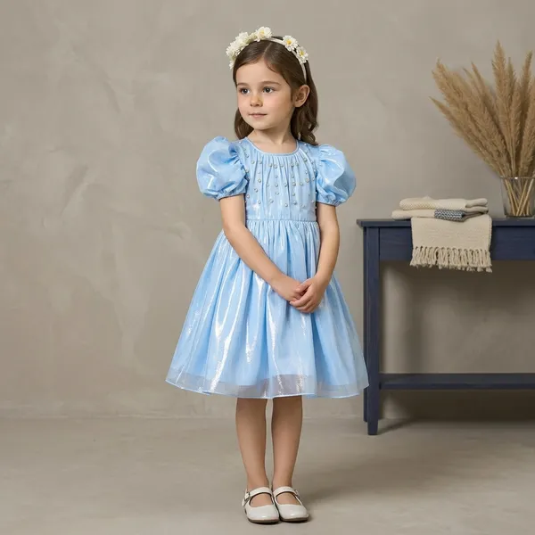 Blue_Georgette_Kids_Dress_For_Girls