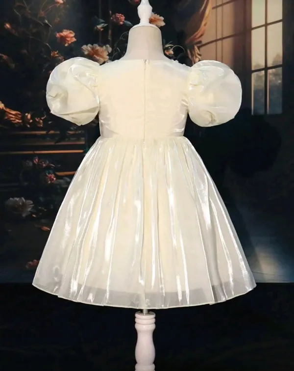 Cream_Georgette_Kids_Dress_For_Girls