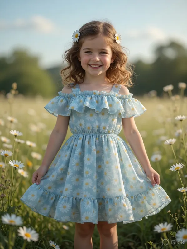 Blue_Georgette_Kids_Dress_For_Girls