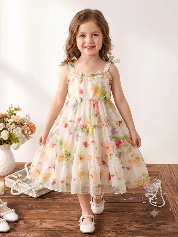 Off_White_Georgette_Kids_Dress_For_Girls