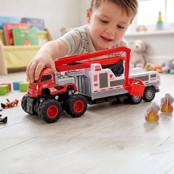 Red_Abs_Plastic_Musical_Trailer_Truck_Water_Fire_For_Children
