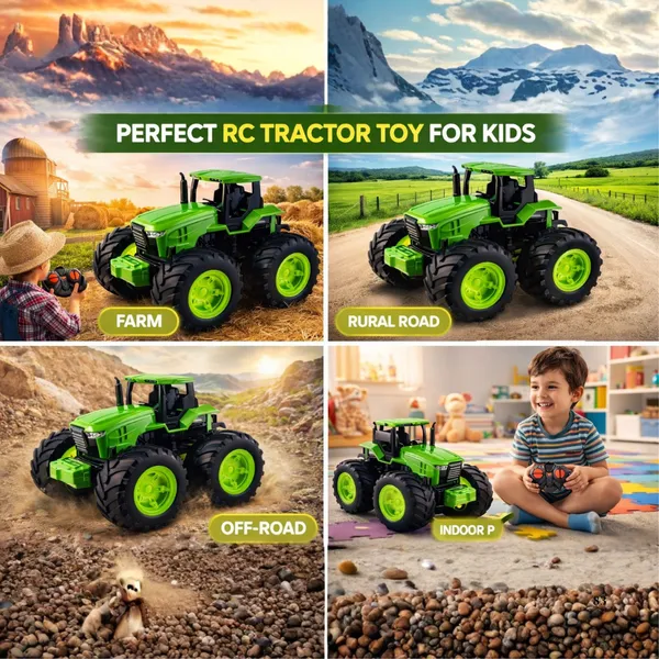 Green_Abs_Plastic_Remote_Control_Farm_Tractor_Toy_For_Children