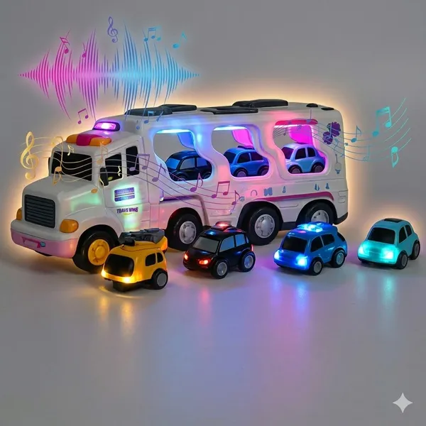 White_Abs_Plastic_5_In_1_Big_Carrier_Ambulance_Truck_For_Children
