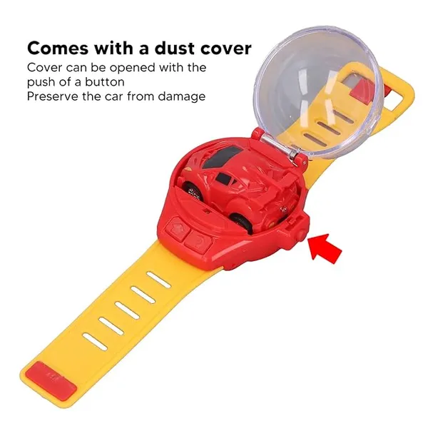 Yellow_And_Red_Die-Cast_Die_Cast_Remote_Control_Mini_Watch_Car_For_Children