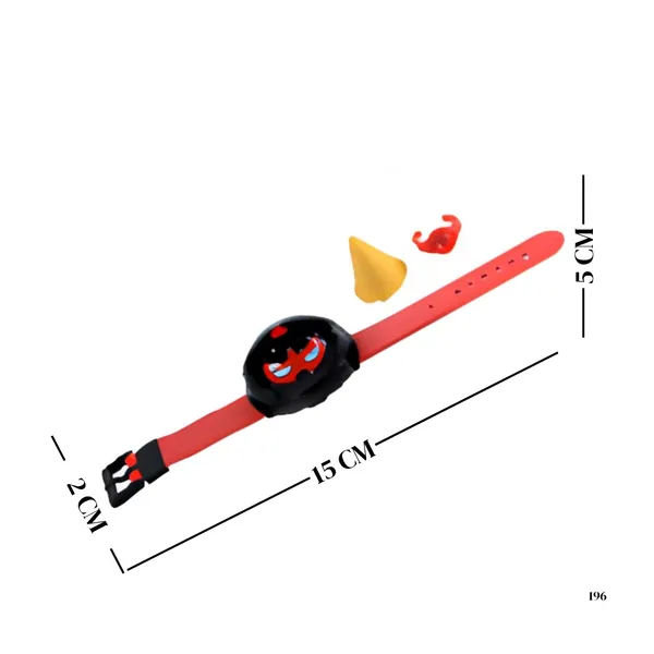 Red_And_Black_Abs_Plastic_Gyro_Spinner_Watch_Toy_For_Children