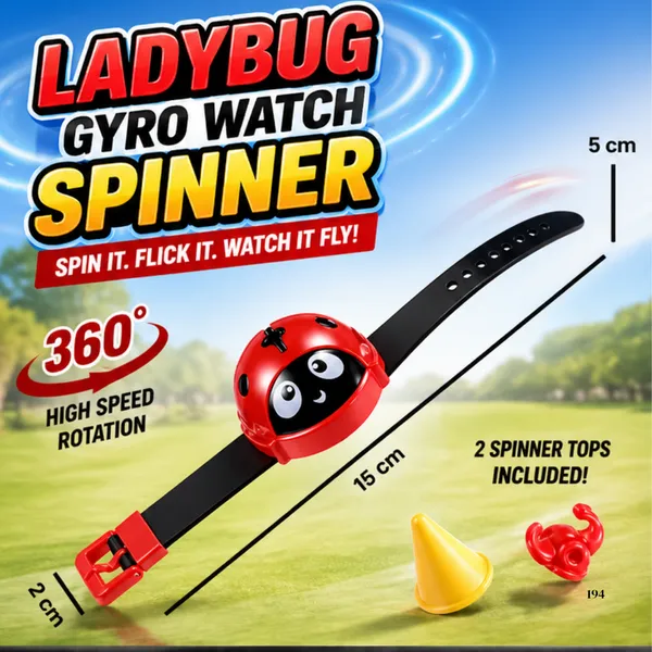 Red_And_Black_Abs_Plastic_Gyro_Spinner_Watch_Toy_For_Children