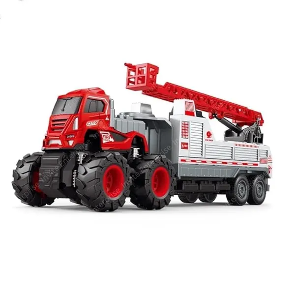 Red_Abs_Plastic_Musical_Trailer_Truck_Water_Fire_For_Children