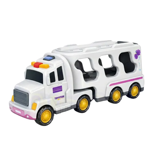 White_Abs_Plastic_5_In_1_Big_Carrier_Ambulance_Truck_For_Children