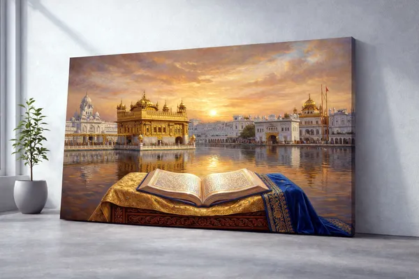 Amritsar_Spiritual_Sunrise_Blessings_Canvas_Black