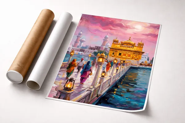 Golden_Temple_Serene_Twilight_Canvas_Walnut