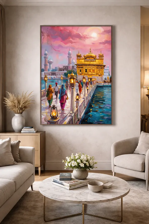 Golden_Temple_Serene_Twilight_Canvas_Walnut