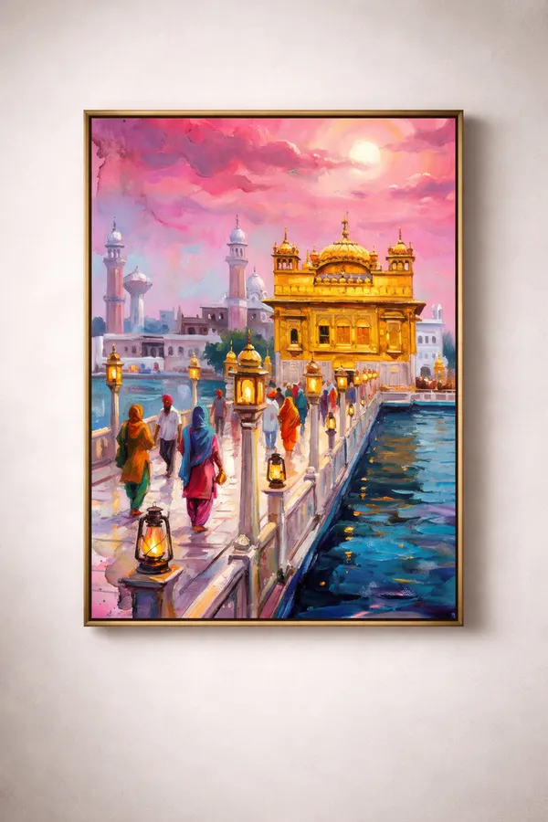 Golden_Temple_Serene_Twilight_Canvas_Walnut