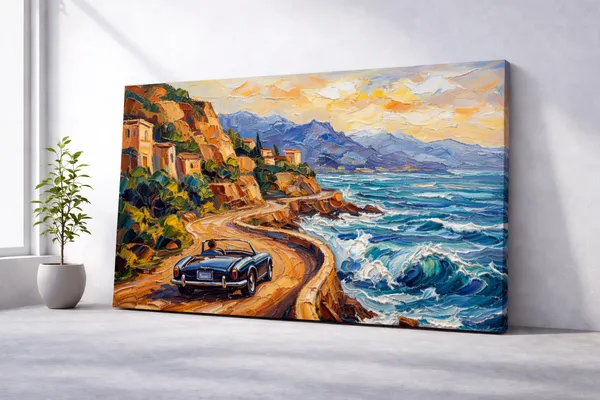 Coastal_Road_Classic_Car_Canvas_Maple