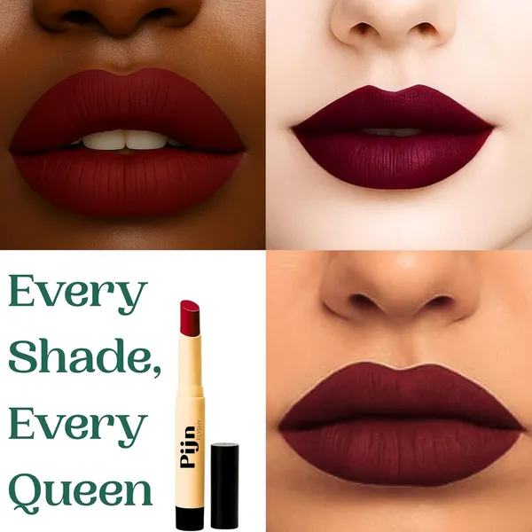 Pijn_Luxe_Comfy_Matt_Lipstick_Hot_Red_12Hr_Long_Lasting_Smudge_Proof_Waterproof_Lightweight_Smooth_Matte_Finish_With_Vitamin_E_Lip_Repair_Lipstick_For_Women