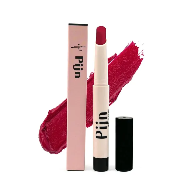 Pijn_Luxe_Comfy_Matt_Lipstick_Bright_Pink_12Hr_Long_Lasting_Smudge_Proof_Waterproof_Lightweight_Smooth_Matte_Finish_With_Vitamin_E_Lip_Repair_Lipstick_For_Women