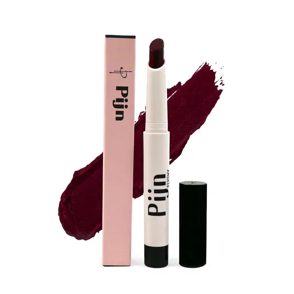 Pijn_Luxe_Comfy_Matt_Lipstick_Deep_Maroon_12Hr_Long_Lasting_Smudge_Proof_Waterproof_Lightweight_Smooth_Matte_Finish_With_Vitamin_E_Lip_Repair_Lipstick_For_Women