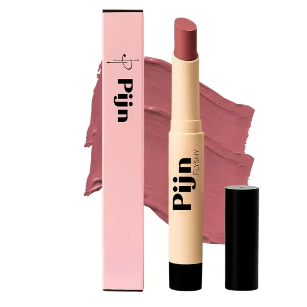 Pijn_Luxe_Comfy_Matt_Lipstick_Nude_Brown_12Hr_Long_Lasting_Smudge_Proof_Waterproof_Lightweight_Smooth_Matte_Finish_With_Vitamin_E_Lip_Repair_Lipstick_For_Women