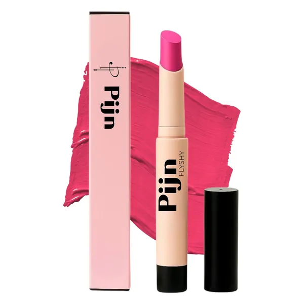 Pijn_Luxe_Comfy_Matt_Lipstick_Bright_Pink_12Hr_Long_Lasting_Smudge_Proof_Waterproof_Lightweight_Smooth_Matte_Finish_With_Vitamin_E_Lip_Repair_Lipstick_For_Women