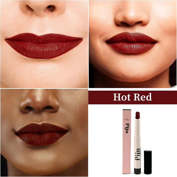 Pijn_Luxe_Comfy_Matt_Lipstick_Hot_Red_12Hr_Long_Lasting_Smudge_Proof_Waterproof_Lightweight_Smooth_Matte_Finish_With_Vitamin_E_For_Nourishment_Lip_Repair_Lipstick_For_Women