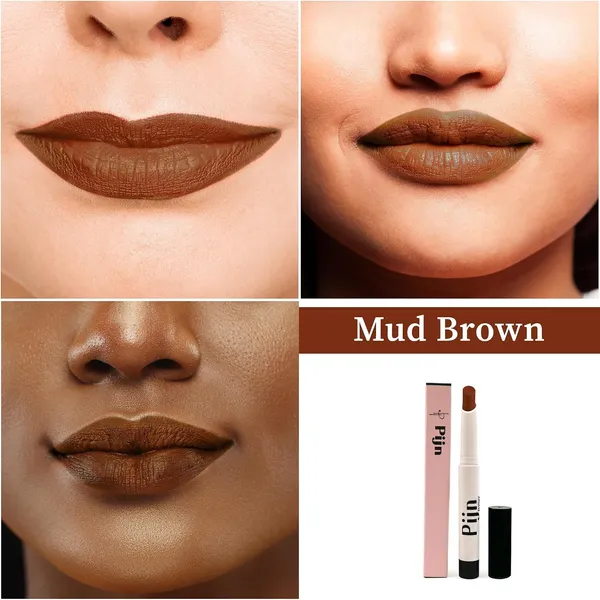 Pijn_Luxe_Comfy_Matt_Lipstick_Mud_Brown_12Hr_Long_Lasting_Smudge_Proof_Waterproof_Lightweight_Smooth_Matte_Finish_With_Vitamin_E_For_Nourishment_Lip_Repair_Lipstick_For_Women
