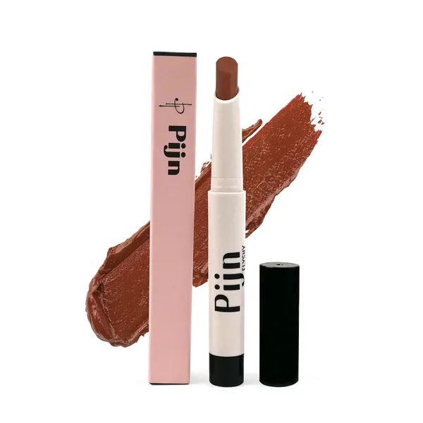 Pijn_Luxe_Comfy_Matt_Lipstick_Nude_Brown_12Hr_Long_Lasting_Smudge_Proof_Waterproof_Lightweight_Smooth_Matte_Finish_With_Vitamin_E_For_Nourishment_Lip_Repair_Lipstick_For_Women