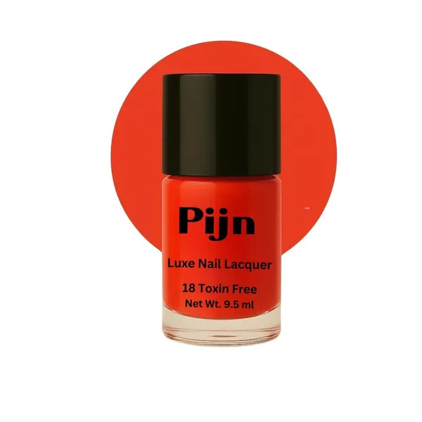 Pijn_Professional_Nail_Lacquer_Highly_Pigmented_18_Toxin_Free_Nail_Polish_Nail_Paint_With_A_High_Shine_Gel_Finish_Quick_Dry_Long_Lasting_Chip_Resistant_Enamel_Signal_Orange_9_5Ml