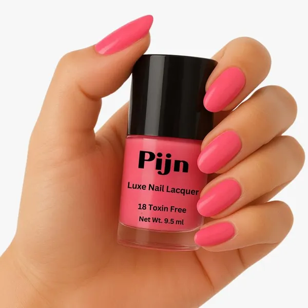 Pijn_Professional_Nail_Lacquer_Highly_Pigmented_18_Toxin_Free_Nail_Polish_With_A_High_Shine_Gel_Finish_Quick_Dry_Long_Lasting_Chip_Resistant_Enamel_English_Rose_9_5Ml