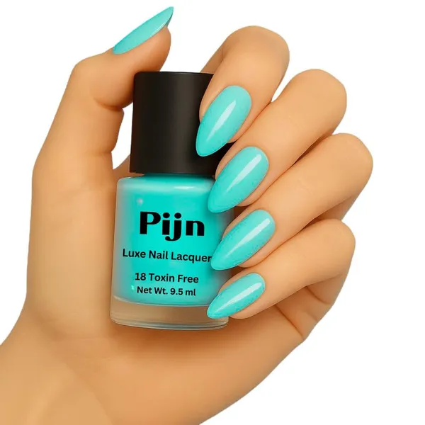 Pijn_Professional_Nail_Lacquer_Highly_Pigmented_18_Toxin_Free_Nail_Polish_With_A_High_Shine_Gel_Finish_Quick_Dry_Long_Lasting_Chip_Resistant_Enamelpastel_Ocean_9_5Ml