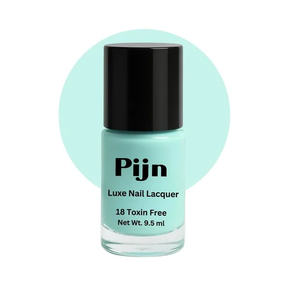 Pijn_Professionalprofessional_Nail_Lacquer_Highly_Pigmented_18_Toxin_Free_Nail_Polish_With_A_High_Shine_Gel_Finish_Quick_Dry_Long_Lasting_Chip_Resistant_Enamelice_Mint_9_5Ml
