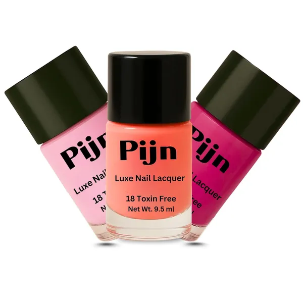 Pijn_Professional_Nail_Lacquer_Highly_Pigmented_18_Toxin_Free_Nail_Polish_Nail_Paint_With_A_High_Shine_Gel_Finish_Quick_Dry_Long_Lasting_Chip_Resistant_Enamel_Salmon_Pink_9_5Ml