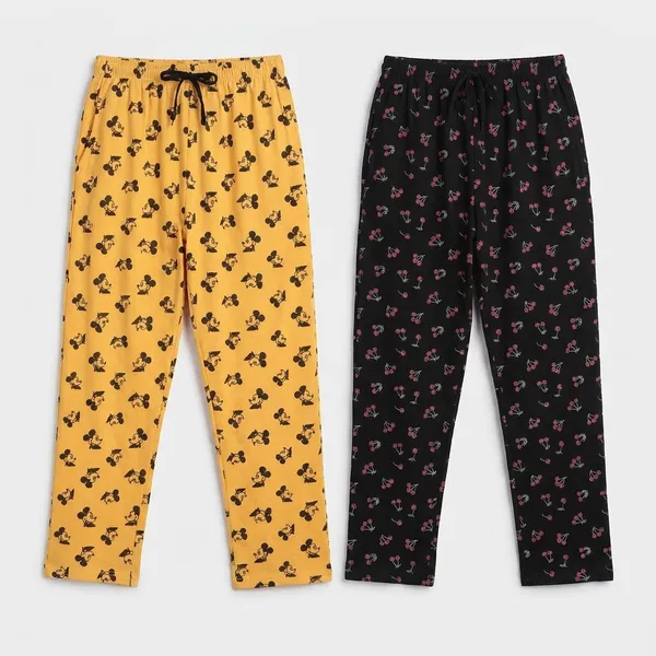 Pack_of_2_Jondhri_Fashion_Regular_Fit_Women_Yellow_And_Black_Pyjama