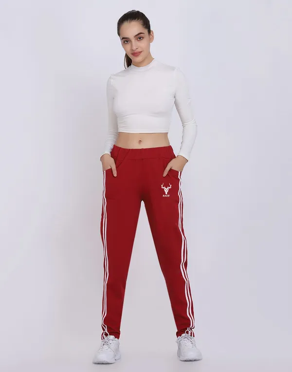 Pack_of_2_Hokkai_Striped_Women_Grey_And_Red_Trousers