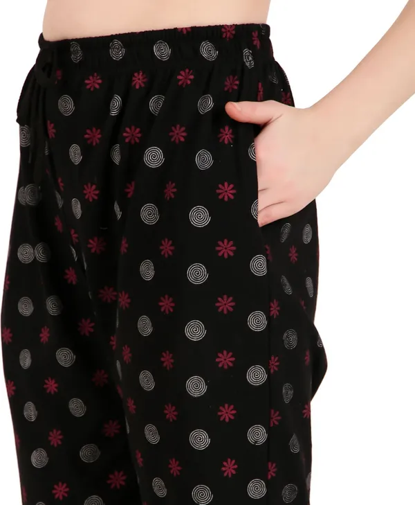 Jondhri_Fashion_Regular_Fit_Women_Black_Pyjama