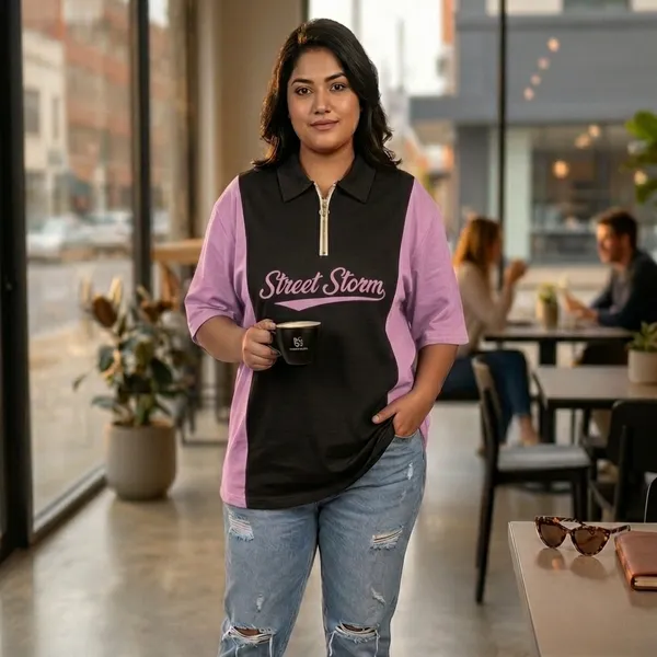 Plus_Size_Street_Storm_Zipped_Collar_Neck_T-Shirt