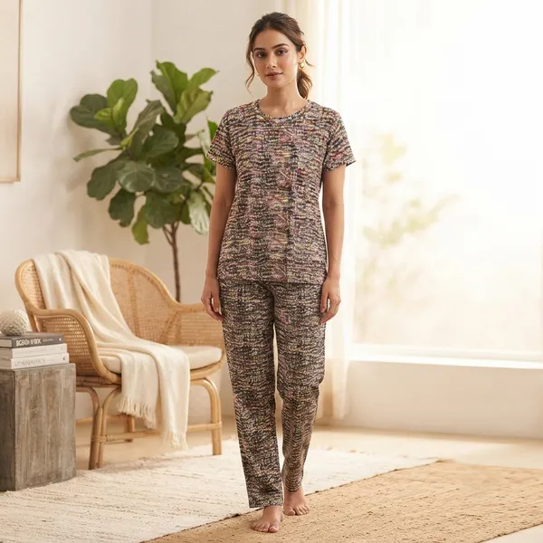 Multicolor_Mosaic_Texture_Co-ord_Set