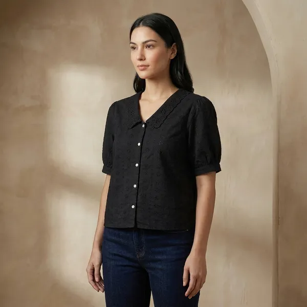 Black_Embroidered_Top_For_Women