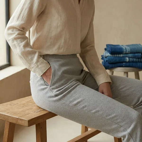 Grey_Bootcut_Pants_For_Women