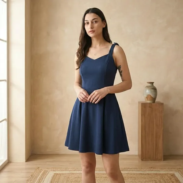 Navy_Blue_Fit_And_Flare_Dress_For_Women
