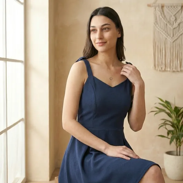 Navy_Blue_Fit_And_Flare_Dress_For_Women