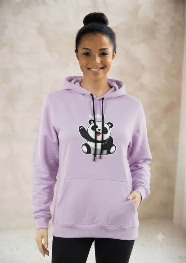 Lavender_'Hello'_Panda_Hoodie