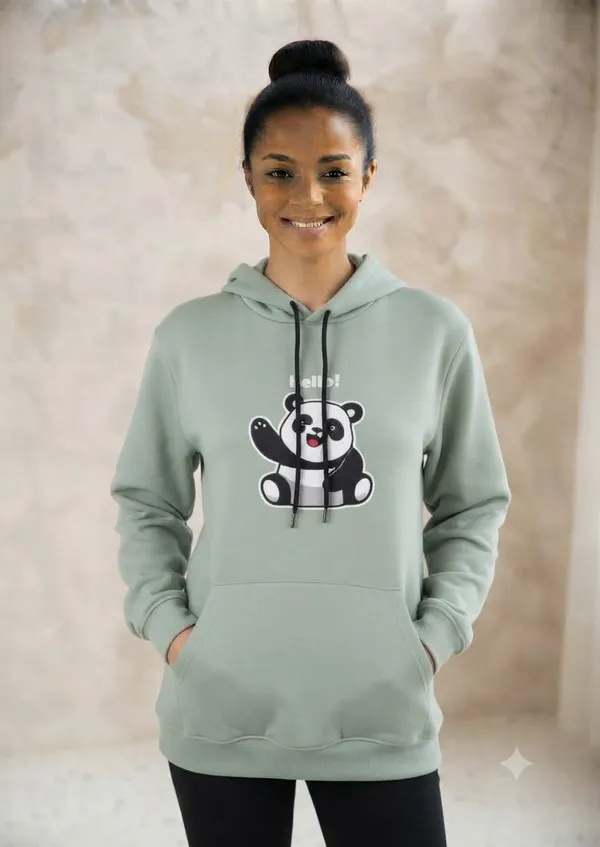 Pista_Green_Waving_Panda_Hooded_Sweatshirt
