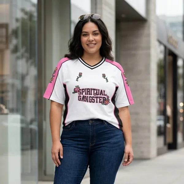 Plus_Size_Spiritual_Gangster_V_Neck_T-Shirt