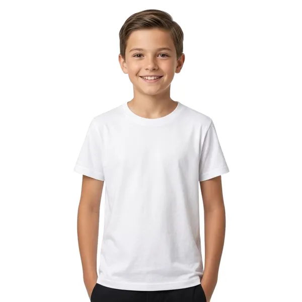 Boys_Plain_Cotton_T_Shirt_|_Soft_Breathable_Half_Sleeve_Round_Neck_Casual_Summer_Wear_Tee_For_Kids_|_Regular_Fit_Solid_Color_T-Shirt_For_Boys_(White)