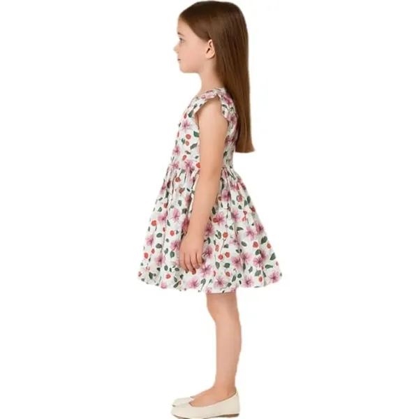 Leaf_Print_Cotton_Frock_For_Baby_Girls_&_Kids_|_Soft_Breathable_Casual_Dress_For_Kids_|_Stylish_Floral_Design_Knee_Length_Summer_Outfit_(Multicolor)