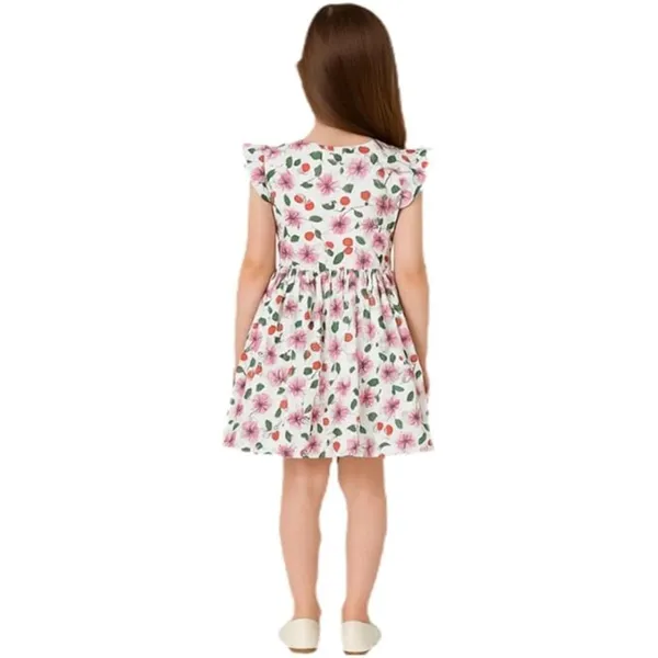 Leaf_Print_Cotton_Frock_For_Baby_Girls_&_Kids_|_Soft_Breathable_Casual_Dress_For_Kids_|_Stylish_Floral_Design_Knee_Length_Summer_Outfit_(Multicolor)