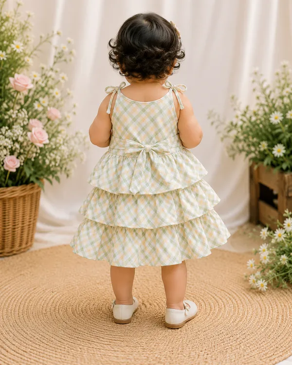 Green_Gingham_Ruffle_Party_Dress_for_Baby_Girls